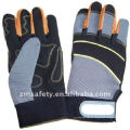 Hot synthetischen Leder Sicherheit Anti-Schock-Mechaniker Handschuhe ZM892-H